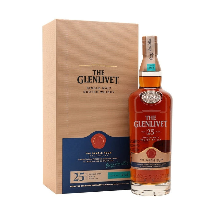 Glenlivet - 25 Year Old Single Malt Scotch Whisky The Sample Room Collection - TIPXY