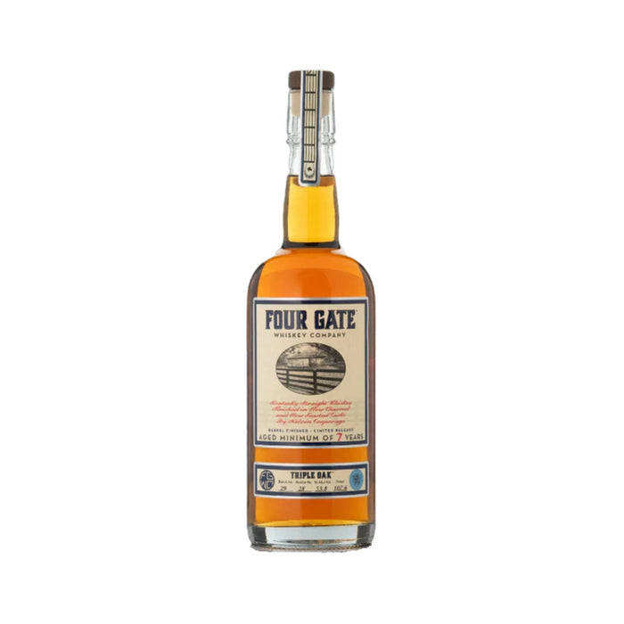 Four Gate - Cask Strength Oak Liquor Cabinet Select Kentucky Straight Bourbon Whiskey