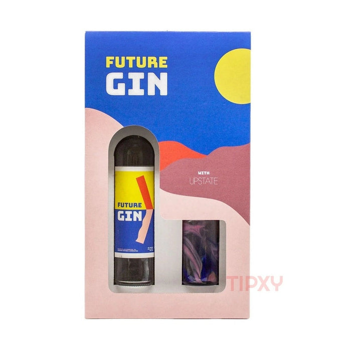 Future Gin with Upstate /w 1 glass Cup Gift Box Set