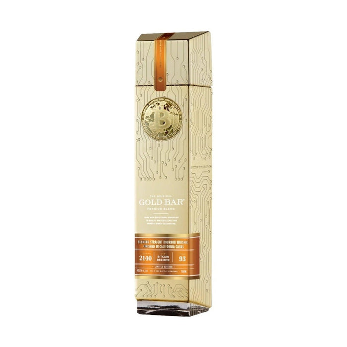 Gold Bar - Bitcoin Reserve Blended Straight Bourbon Whiskies Finished in California Casks - Cask 93