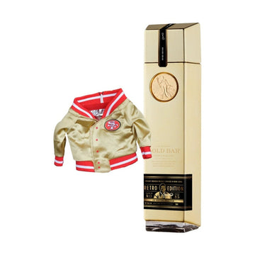 Gold Bar - Joe Montana Retro Edition Straight Bourbon Whiskey with Can Koozie