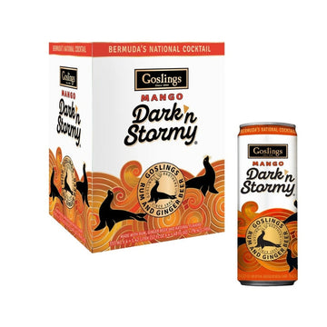 Goslings - Dark ‘N Stormy Mango Ready to Drink Cocktail (4 pack)