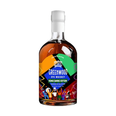 Greenwood Whiskey - HBCU Golf x Limited Homecoming Edition Rye Whiskey