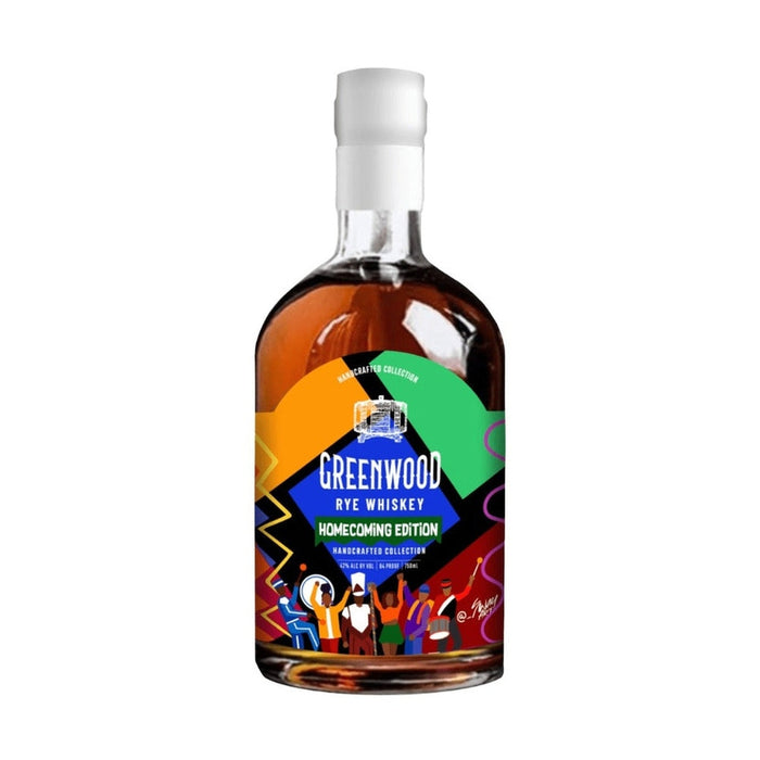 Greenwood Whiskey - HBCU Golf x Limited Homecoming Edition Rye Whiskey