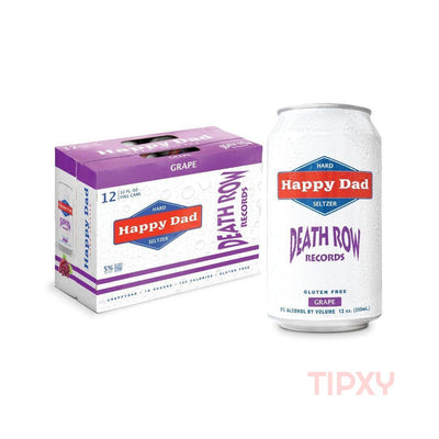 Happy Dad - Death Row Records Grape Hard Seltzer (12 pack)