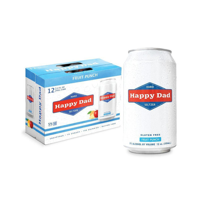Happy Dad - Fruit Punch Hard Seltzer (12 pack)