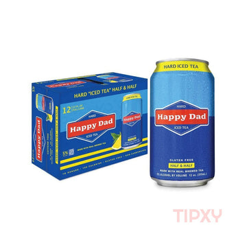 Happy Dad - Half and Half Hard Iced Tea (12 Pack)