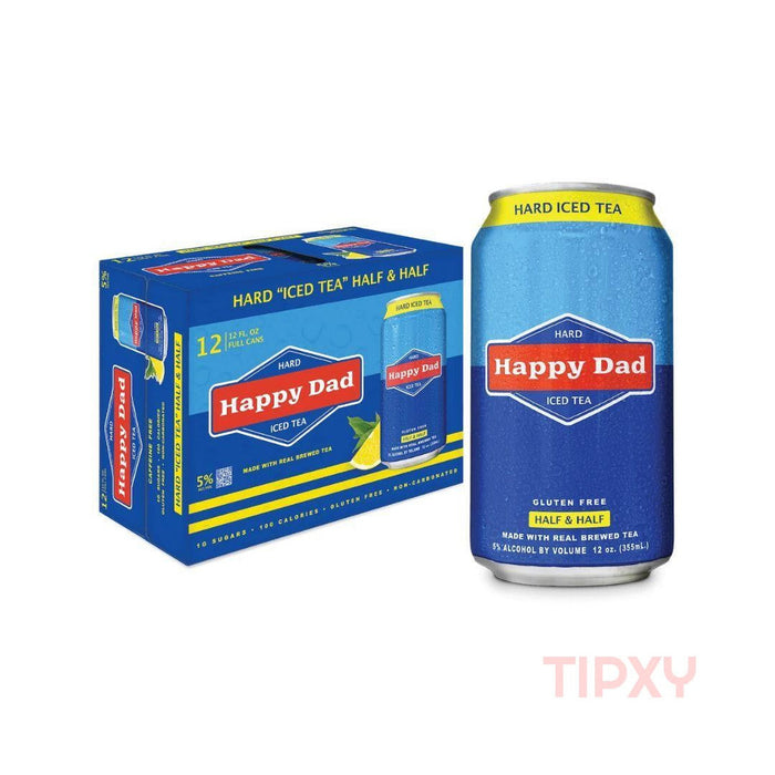 Happy Dad - Half and Half Hard Iced Tea (12 Pack)