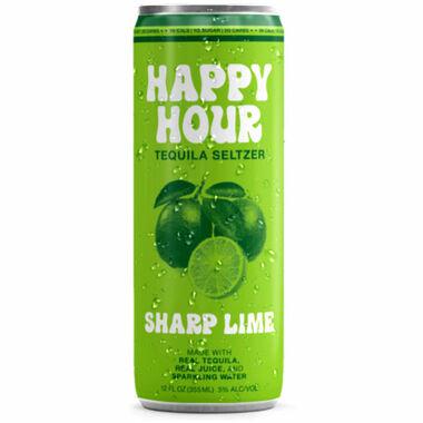 Happy Hour - Sharp Lime Tequila Seltzer  (4 Pack) - TIPXY