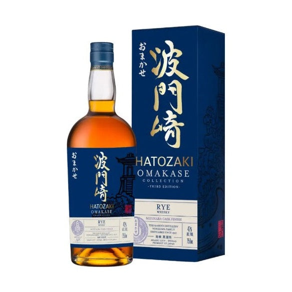 Hatozaki Omakase Rye Whisky - TIPXY