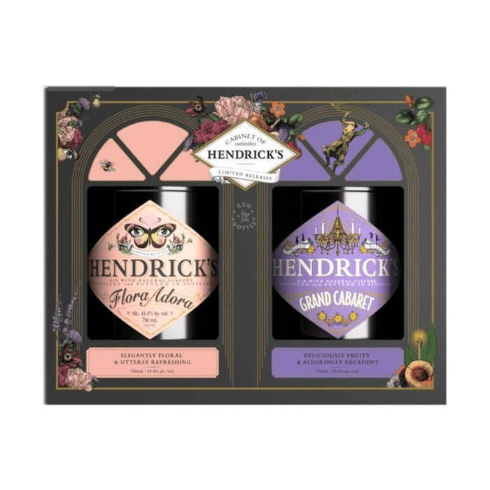 Hendrick's - Cabinet of Curiosities Bundle Gift Pack - Flora Adora & Grand Cabaret Gin
