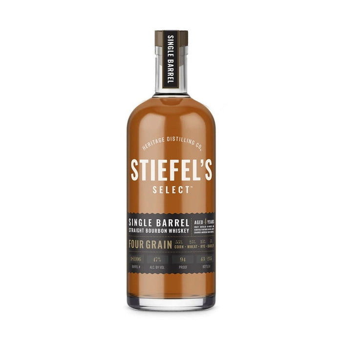 Heritage Distilling Co - Stiefel's Single Barrel 4 Grain Bourbon Whiskey