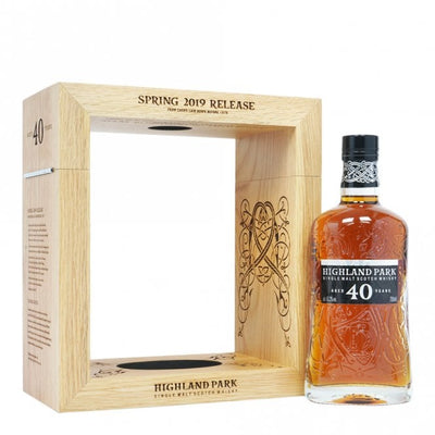 Highland Park - 40 Year Old Single Malt Scotch Whisky (Spring 2019 Release)
