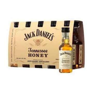 Jack Daniel's - Tennessee Honey Liqueur Flavored Whiskey (10 Pack)