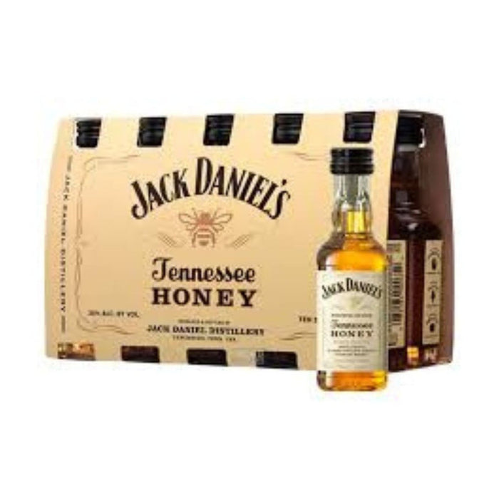 Jack Daniel's - Tennessee Honey Liqueur Flavored Whiskey (10 Pack)