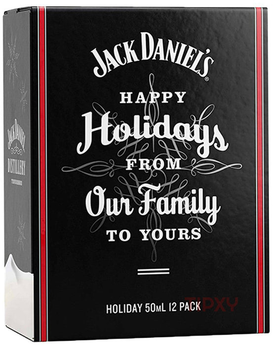 Jack Daniels - Jack Daniels Happy Holliday From Our Family To Yours (12 Pack)