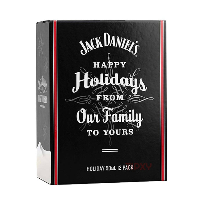Jack Daniels - Jack Daniels Happy Holliday From Our Family To Yours (12 Pack) - TIPXY
