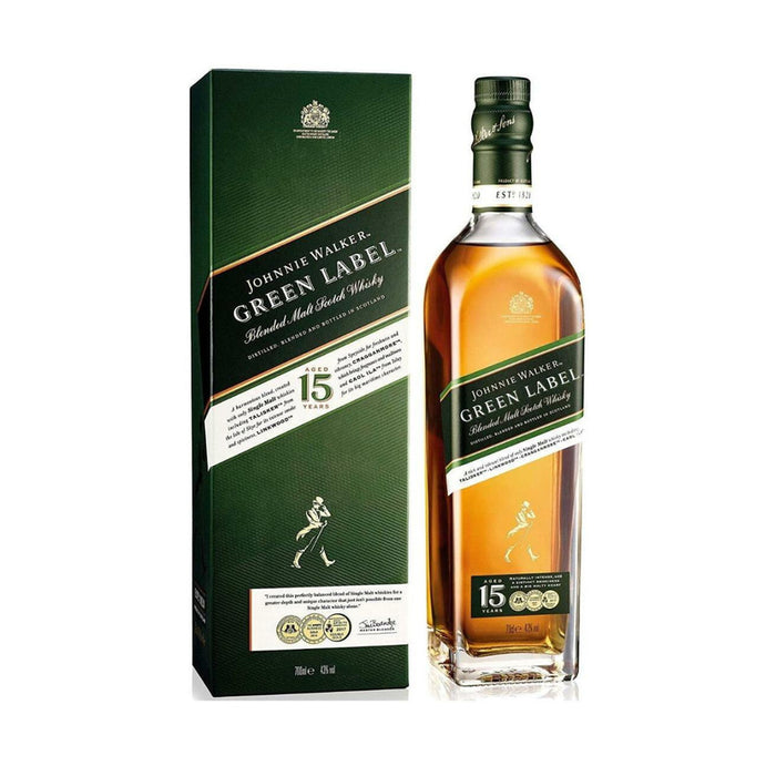 Johnnie Walker - Green Label 15 Year Old Blended Scotch Whisky