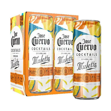 Jose Cuervo - Sparkling Muletta Ready to Serve Cocktail (4 Pack)