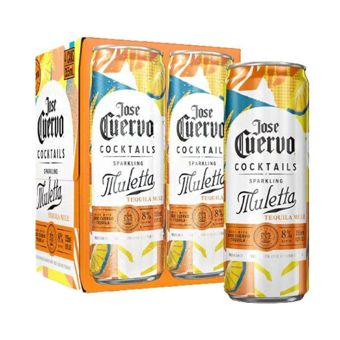 Jose Cuervo - Sparkling Muletta Ready to Serve Cocktail (4 Pack)