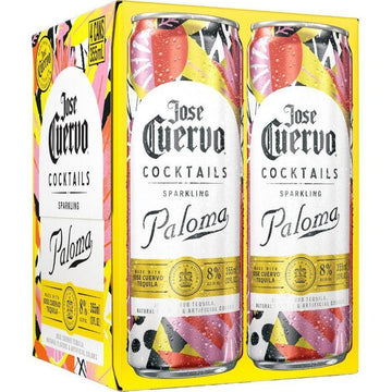 Jose Cuervo - Sparkling Paloma Ready to Serve Cocktail (4 Pack)