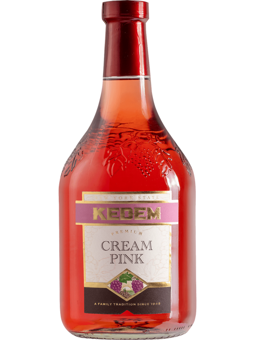 Kedem Cream Pink Concord Sweet Rosé Wine