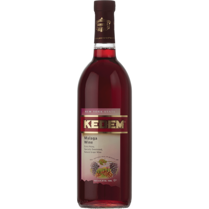 Kedem Malaga Sweet Red Wine - TIPXY