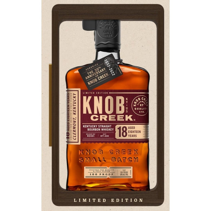 Knob Creek - 18 Year Old Limited Edition Kentucky Straight Bourbon Whiskey