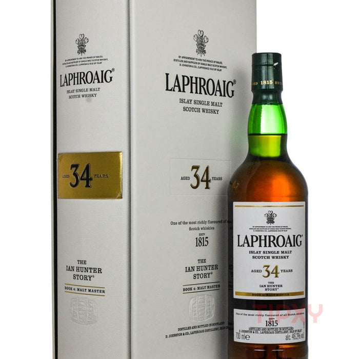 Laphroaig - The Ian Hunter Story Book 4: Malt Master 34 Year Old Islay Single Malt Scotch Whisky