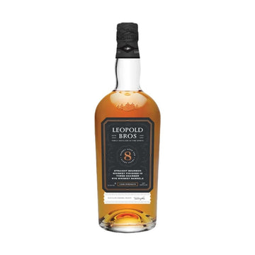 Leopold Bros - 8 Year Old Cask Strength Straight Bourbon Whiskey Finished in Three Chamber Rye Whiskey Barrels