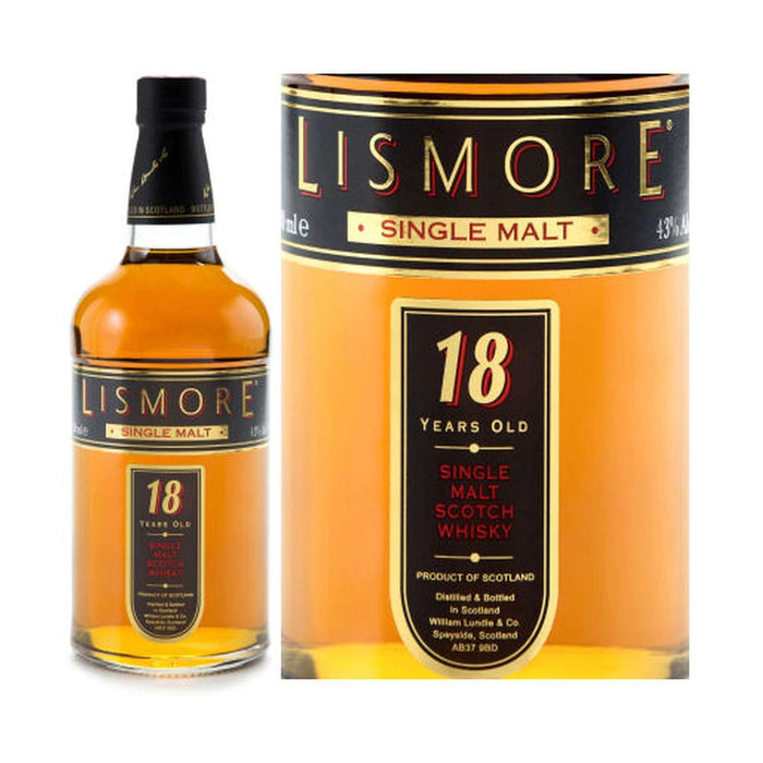 Lismore - 18 Year Old Speyside Single Malt Scotch Whisky