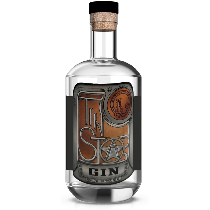 WAR TRAIL SPIRITS - TIN STAR GIN - TIPXY
