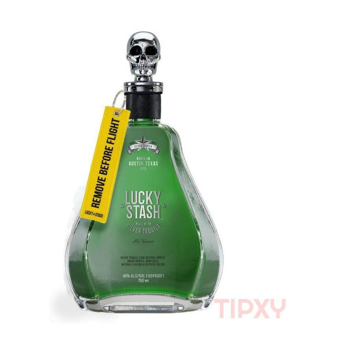 Lucky Stash - Hemp Infused Herbal Liqueur made with Premium Tequila High Proof Edition
