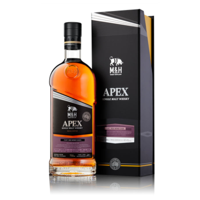 M & H Distillery - Apex Series Fortified Red Wine Cask Single Malt Whisky