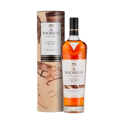Macallan - James Bond 60th Anniversary Decade IV Single Malt Scotch