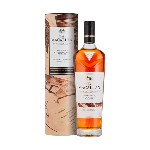 Macallan - James Bond 60th Anniversary Release Decade IV - TIPXY
