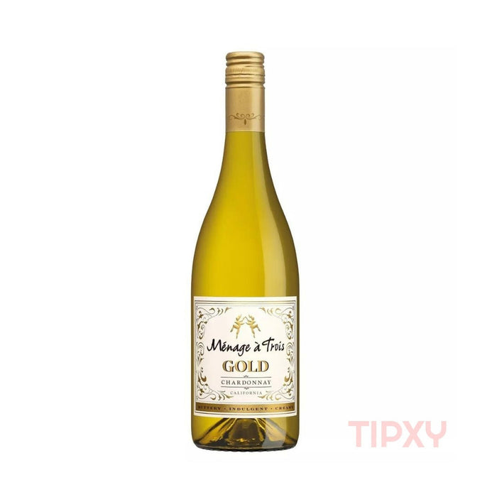 Menage a Trois - Gold Chardonnay Dry White Wine