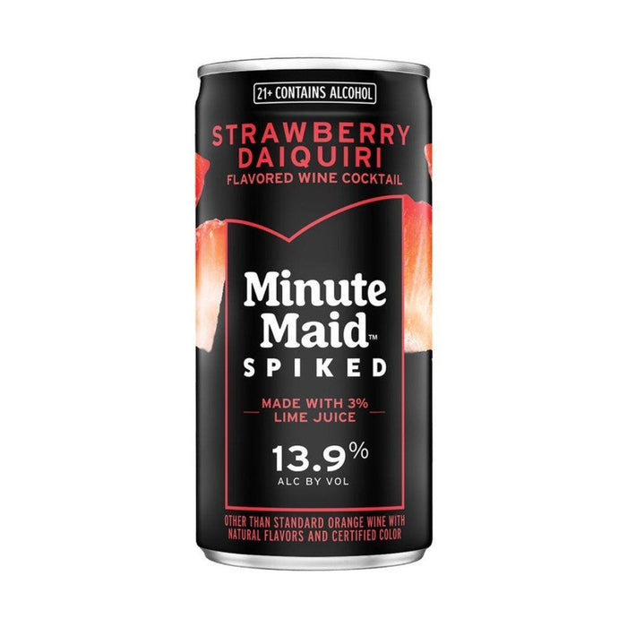 Minute Maid Spiked - Strawberry Daiquiri Ready to Drink Flavored Wine Cocktail