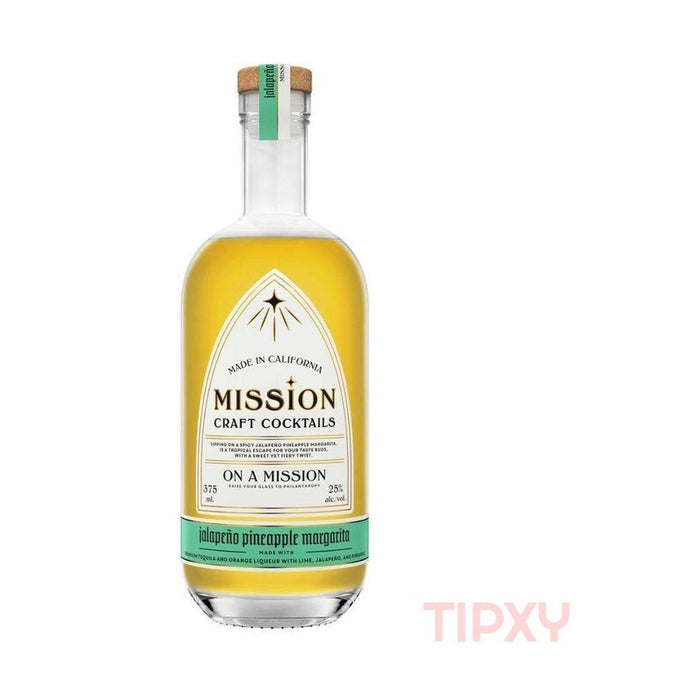 Mission Craft Cocktails - Jalapeno Pineapple Margarita Ready to Drink Cocktail
