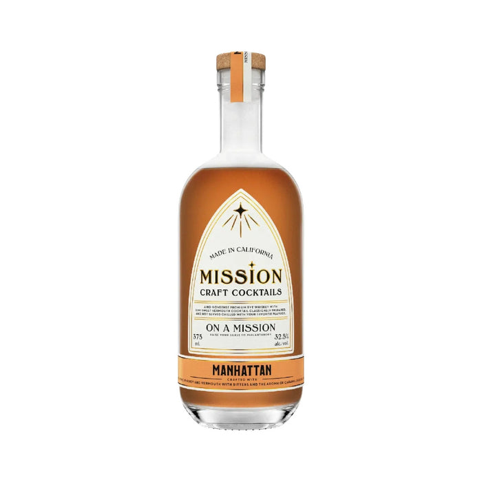 Mission Craft Cocktails - Manhattan Ready to Drink Cocktail