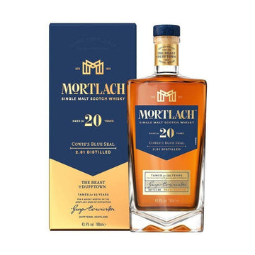 Mortlach - 20 Year Old Single Malt Scotch Whisky Cowie's Blue Seal