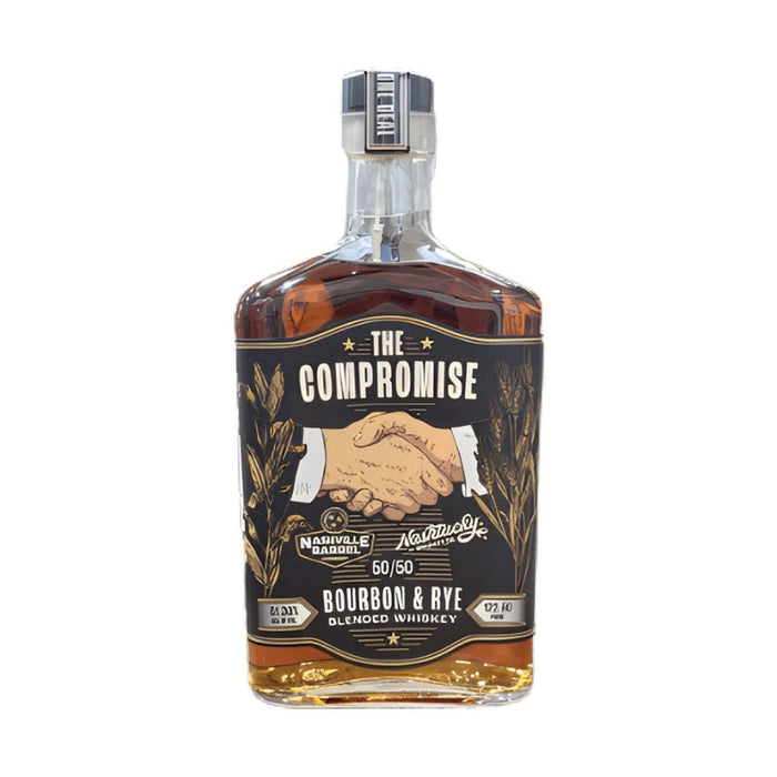 Nashville Barrel Co. X Nashtucky Whiskey Co. - The Compromise 50/50 Bourbon & Rye Blended Whiskey