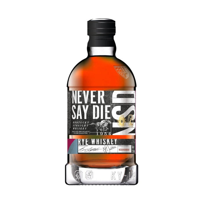 Never Say Die - Kentucky Straight Rye Whiskey