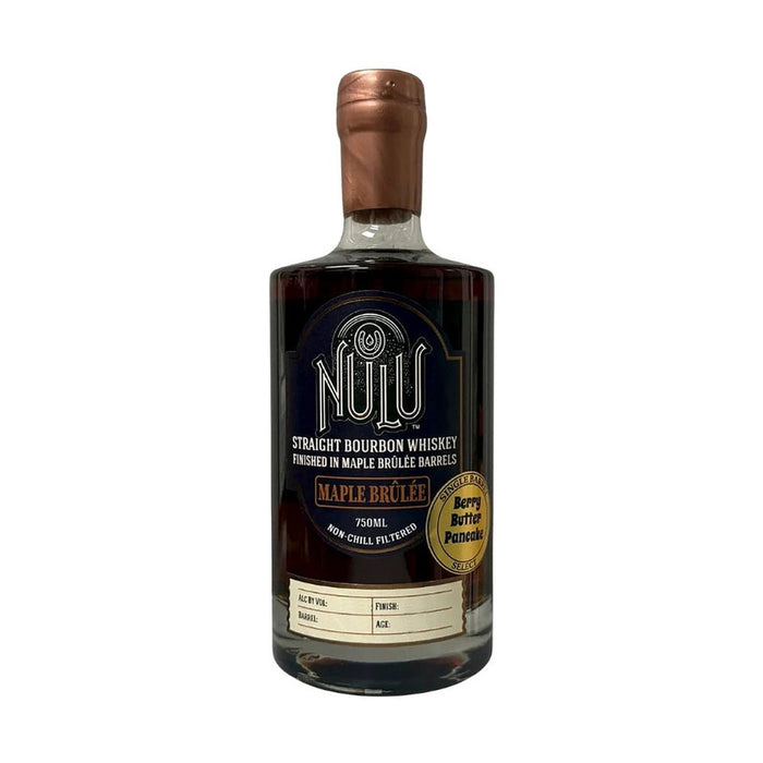 Nulu - Straight Bourbon Whiskey Finished in Maple Brulee Barrels Berry Butter Pancake Barrel B956