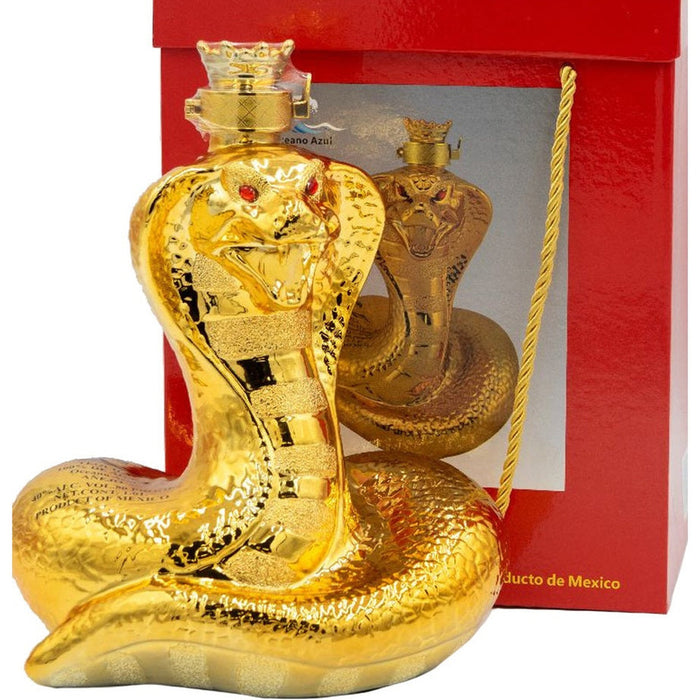 Oceano Azul - Limited Edition Golden Snake Anejo Tequila