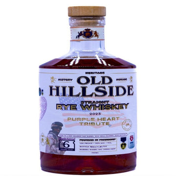 Old Hillside - Straight Rye Purple Heart Tribute