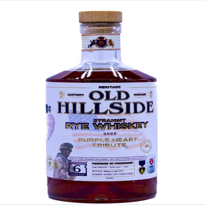 Old Hillside - Straight Rye Purple Heart Tribute