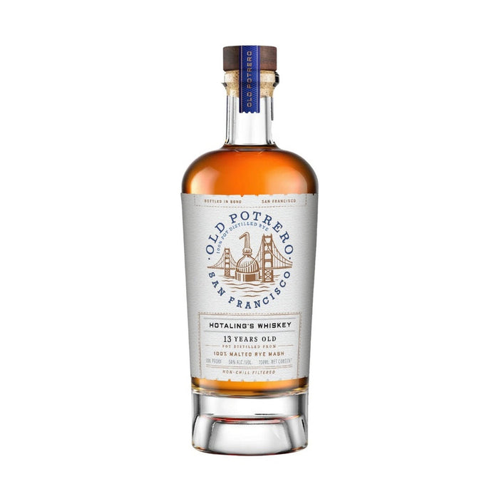 Old Potrero - 13 Year Old Rye Hotalings Whiskey Bottled in Bond