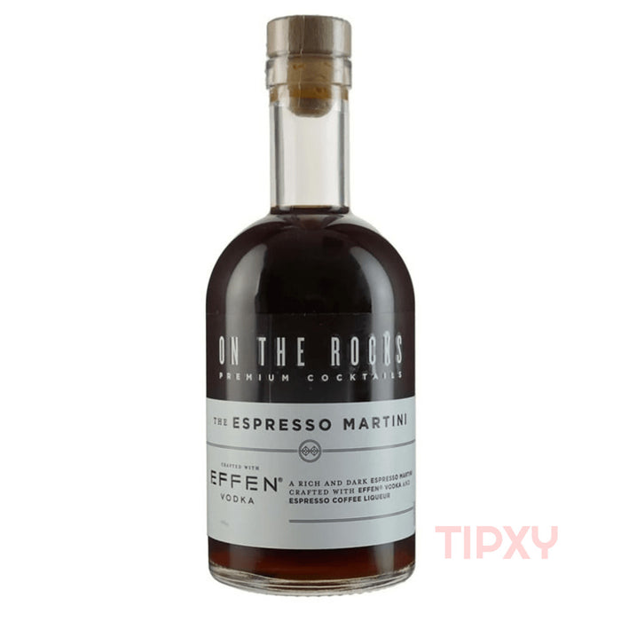 On The Rocks - Effen Vodka Espresso Martini Ready To Serve Cocktail