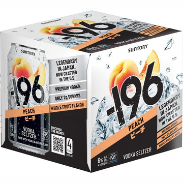 Suntory - -196 Peach (4 Pack) - TIPXY